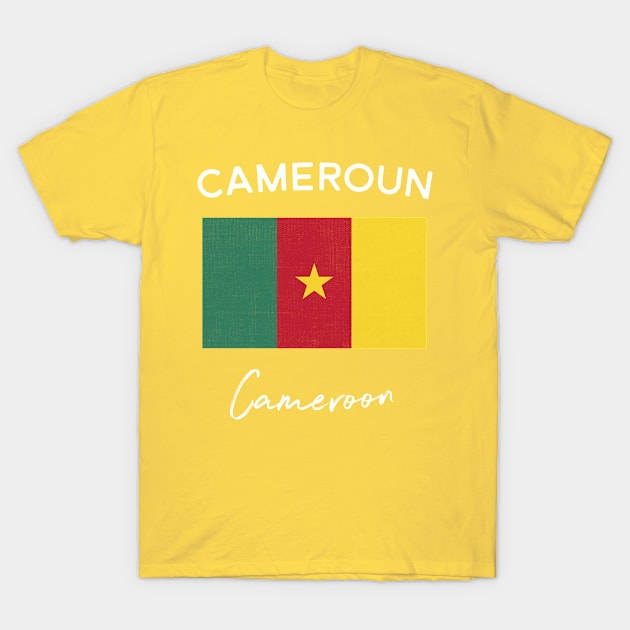 Cameroon Flag T-Shirt by phenomad